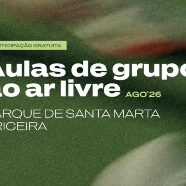 Aulas de grupo ao ar livre