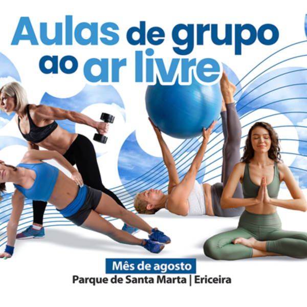 Aulas de grupo em agosto 