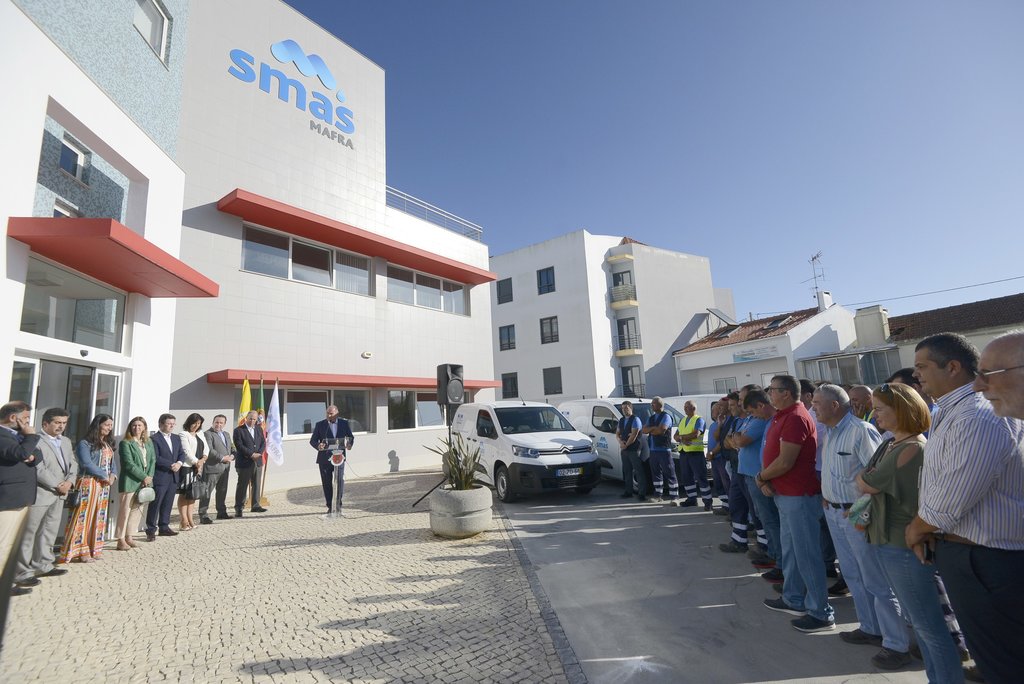 Boas-vindas aos trabalhadores dos SMAS de Mafra