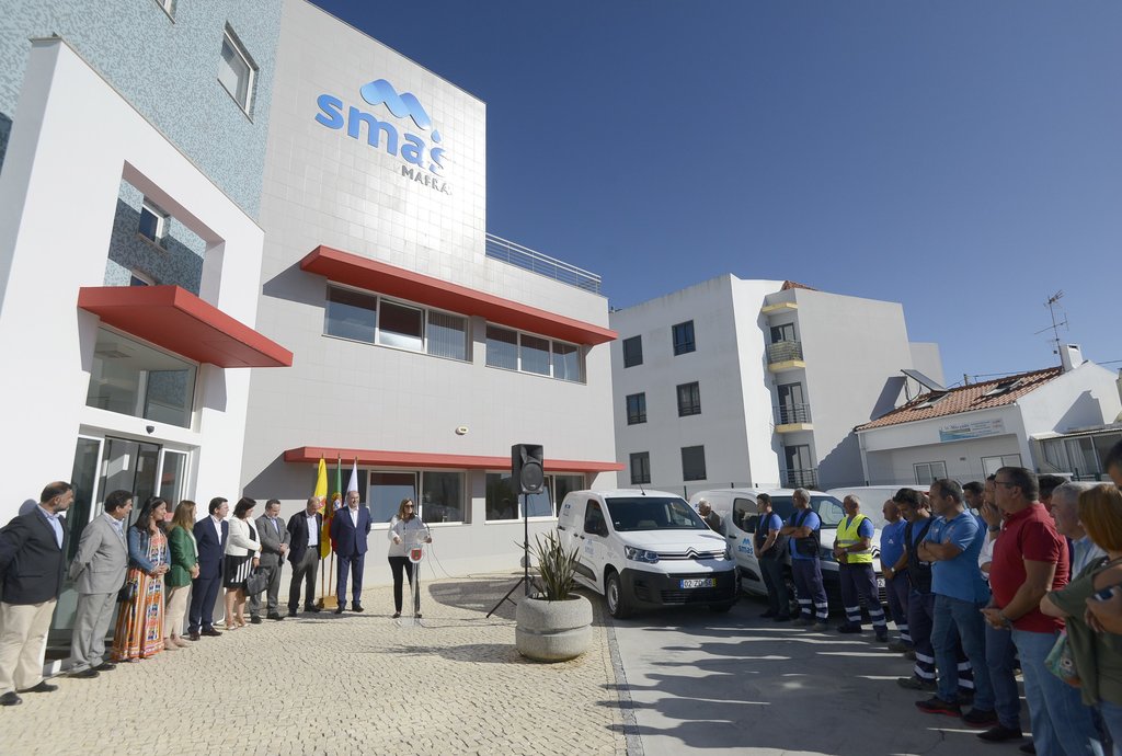 Boas-vindas aos trabalhadores dos SMAS de Mafra