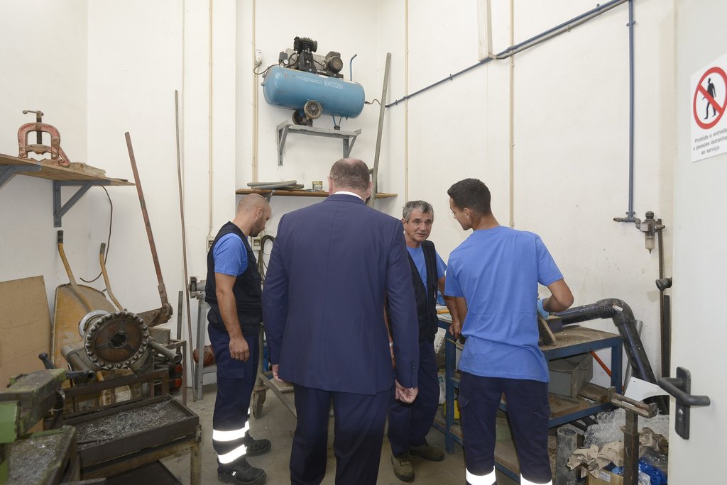 Boas-vindas aos trabalhadores dos SMAS de Mafra