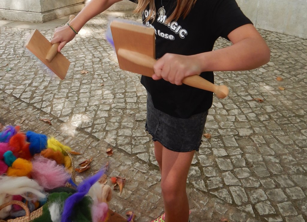 25-09-2021 - Ciclo da Lã (22) - Cardar