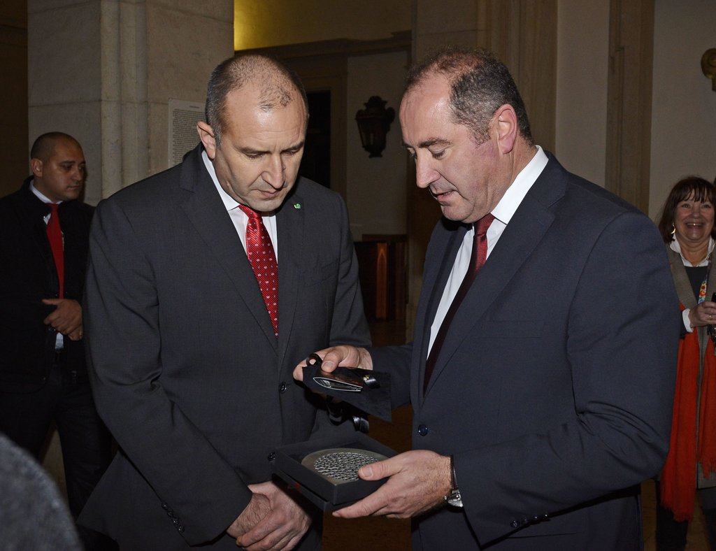 Visita do Presidente da República da Bulgária a Mafra (12)