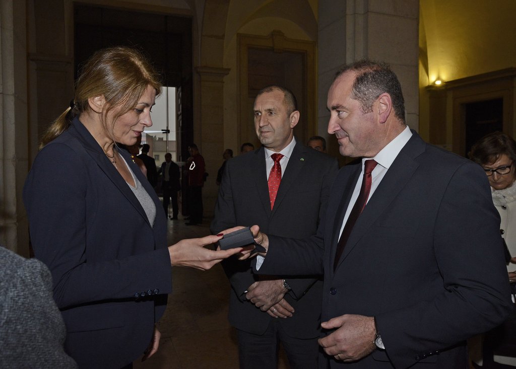 Visita do Presidente da República da Bulgária a Mafra (13)