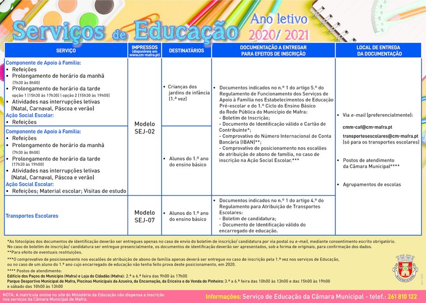 ANEXO II_Cartaz_Inscri&ccedil;&otilde;es Servi&ccedil;os Educa&ccedil;&atilde;o_2020-2021_vf
